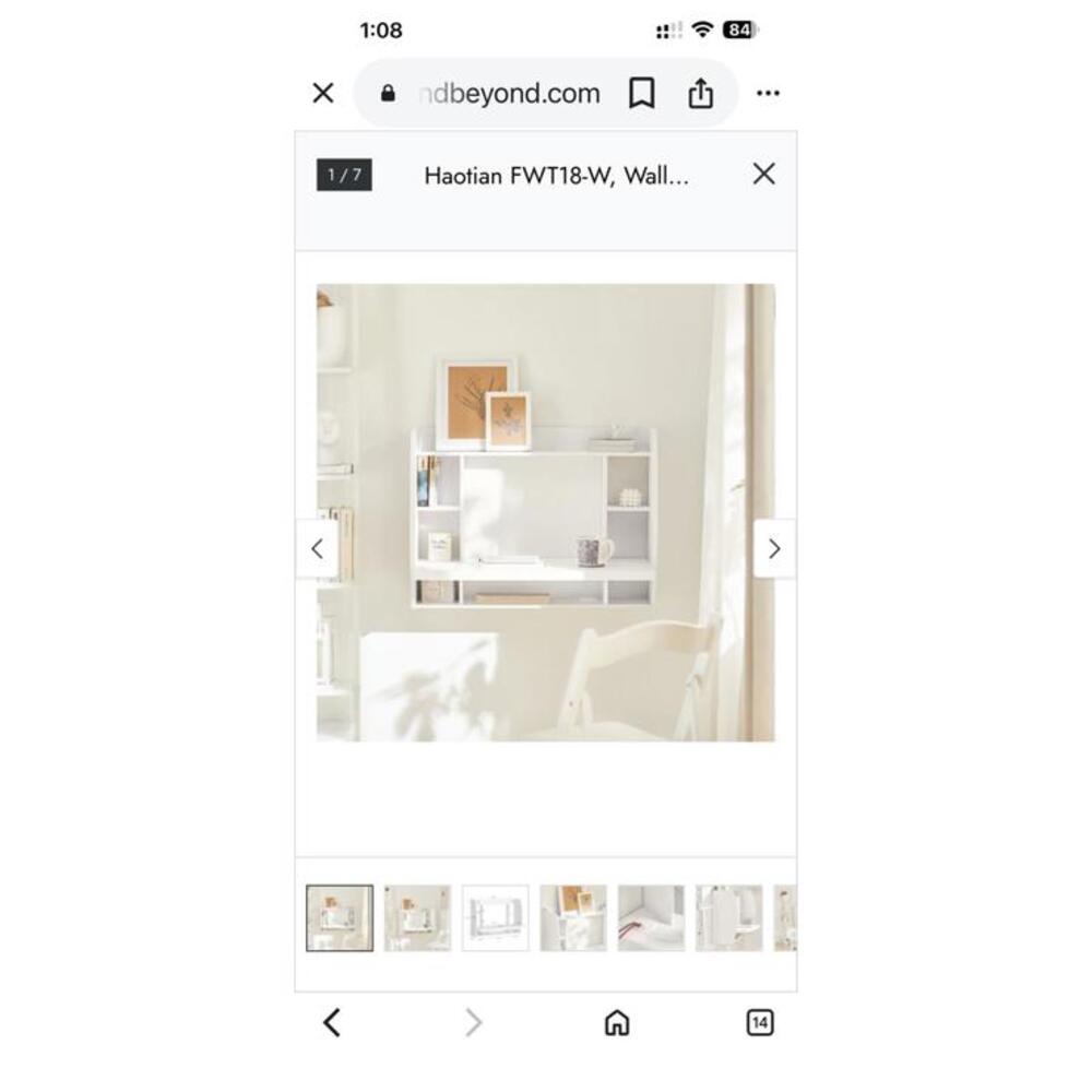 Haotian FWT18-W Wall Mounted Shelf Unit